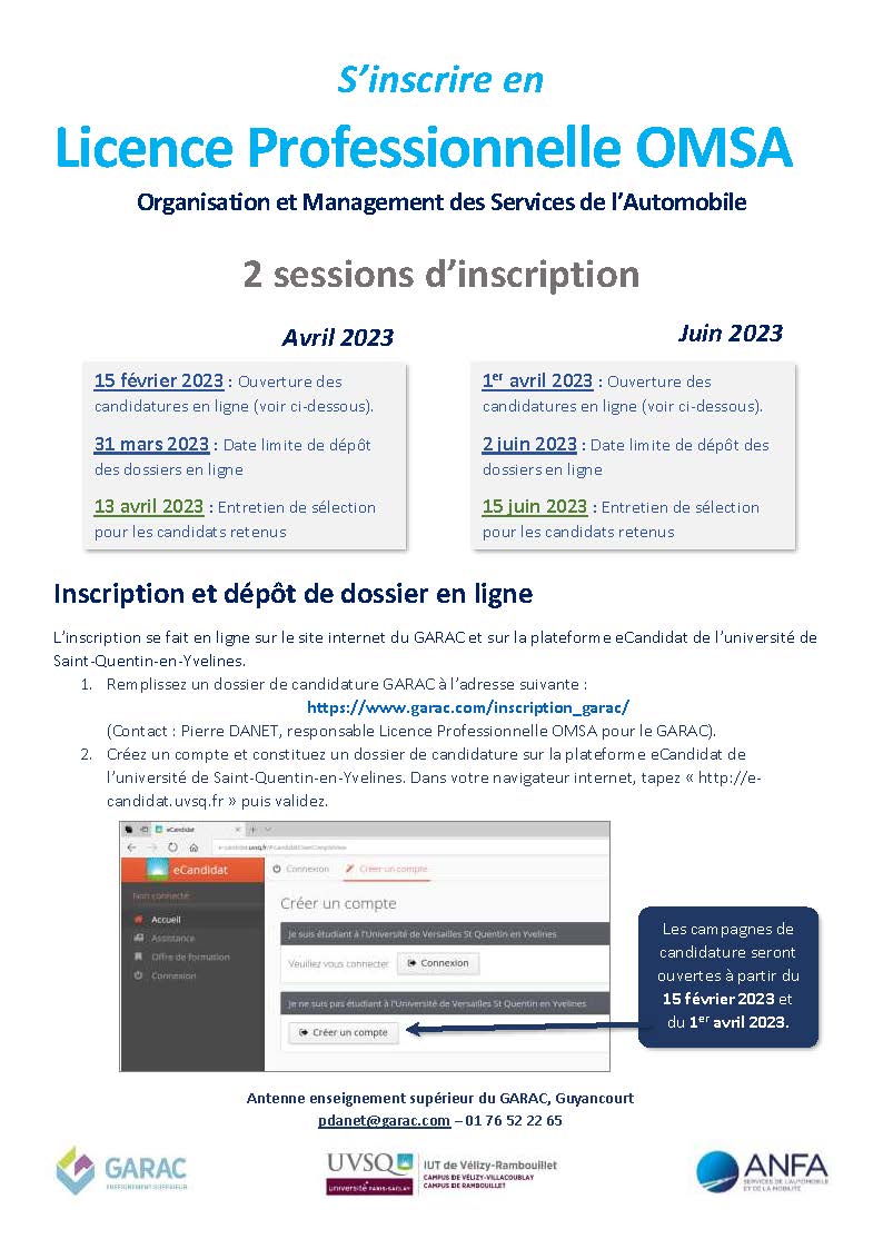 Licence Pro Omsa Organisation Et Management Des Services De L