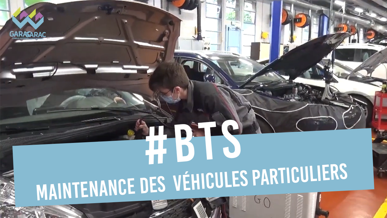 BTS MV Maintenance Des Véhicules Option VP - Alternance Ou Scolaire | GARAC